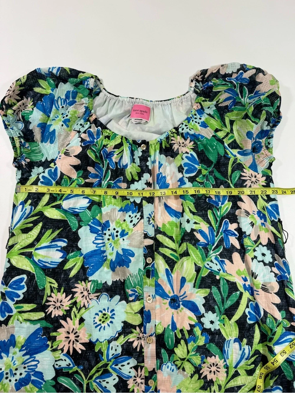 Kate Spade Full Bloom Voile Midi Dress - Picture 9 of 12